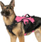 rabbitgoo Escape Proof Dog Harness, Soft Padded Full Body Vest, Reflective Adjustable No Pull for Large Dogs (XL, Pink)