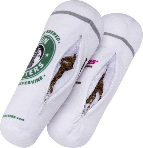 KittiBuzz 2-Pack Organic Silvervine Catnip Substitute Toys for Cats & Kittens, 100% All-Natural, 2 Refillable Cup