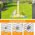 FrgKbTm Rotating Bird Perches Toy, Interactive Spinning Parrot Parakeet Toys, Wooden Exercise Stand Bird Cage