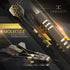 Premium Steel Tip Darts Set, Professional Darts, Brass Barrels, Metal Tip Darts, Extra Flights, (12) Aluminum Shafts
