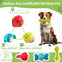 Dog Chew Toys, Set of 3 Treat Dispensing Interactive Toys for Boredom, Fun-Filled Treat Dispenser