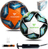 Soccer Ball Size 5 for Youth and Adults, Indoor/Outdoor Training Ball with Pump, Net Bag, Gift Box