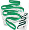 Trideer Yoga Strap for Physical Therapy - 10 Loops Non-Elastic Stretching Strap for Pilates, Exercise, Stretch Band