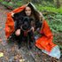 Rescue Essentials Hypothermia Wrap Blanket, Oversized 60" x 96", Mylar/Lightweight Polyethylene Fabric