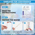7 in 1 Aquarium Test Strips, 100 Fast & Accurate Strips, Water Test Kit for Fresh & Saltwater Aquariums