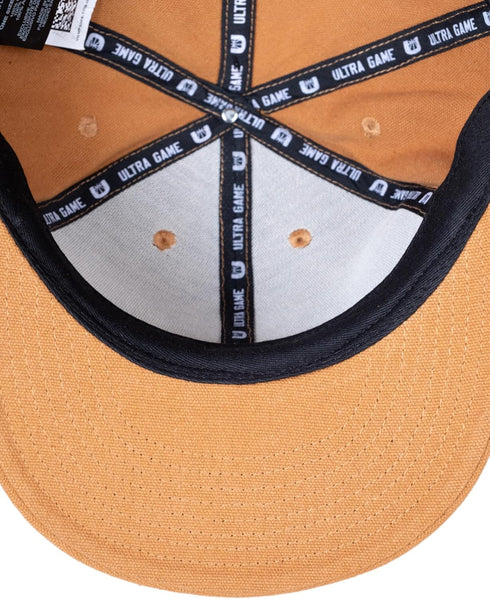 Ultra Game NBA Adults Snap Back Canvas Baseball Cap Hat