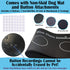Cat & Dog Buttons for Communication, Recordable Talking Pet Button Starter Gift Set, 6 Training Buttons with Mat