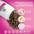 Doggie Dailies Skin & Coat Supplement - 225 Soft Chews with Salmon Oil, Collagen, Omega 3, Krill Oil, Biotin, & Coconut