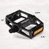 Mongoose Bike Pedals for Adult Mountain Bikes - Lightweight Alloy Wide Platform with 1/2" and 9/16" Adapters