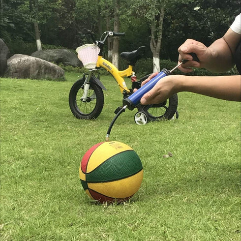 DDUO Needle,Nozzle, Portable Ball Pump,Air Pump Inflator Kit with Extension Hose for Basketball Football Volleyball