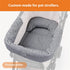 PANGBOER Set Pet Strollers Cushion Side Pad Easy Installation Accessory for Small Dog Cats Strollers Outdoor Use Easy