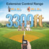 ROJECO Dog Training Collar with 3300FT Remote, IPX7 Waterproof, Rechargeable Shock Collar, 3 Safe Training Modes