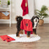Bone Dry Pet Grooming Towel Collection, Embroidered Absorbent Microfiber Drying Set, 15x30, Red, 3 Count