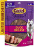 Cadet Gourmet Duck Breast Dog Treats, Healthy & Natural Training Treats for Small & Large Dogs, 3 oz.