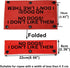 Funny Dog Leash Sleeve No Dogs!I Don't Like Them Dog Leash Wrap Sleeve Pet Birthday Gift (I Don't Like Them-Sleeve)
