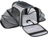 Airline Approved Soft-Sided Pet Carrier, Expandable with 4 Doors, Removable Pads, 3 Pockets for Small Dogs and Cats