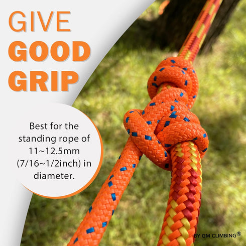 GM CLIMBING 8mm (5/16") Prusik Loop Pre-Sewn, 18 inches / 24 inches