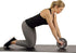 Sunny Health & Fitness Waist Trainer Ab Roller with Elbow Support, Foldable Glute Home Gym Fitness Workout Equipment