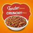 Friskies Dry Cat Food, Tenders and Crunchy Combo, Chicken, Beef, Carrots and Green Beans, 3.15 lb Bag