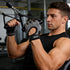 OVOY Fingerless Training Gloves - Non-Slip with Palm Padding for Weight Lifting, Cycling, Gym & Fitness | for Men