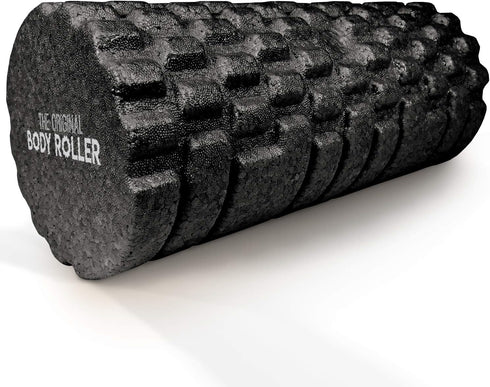 High Density Foam Roller Massager - Deep Tissue Massage for Back and Leg Muscles, Myofascial Release