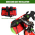 Kids Bike Handlebar Bag, Waterproof Front Basket Pack, Small Bicycle Bag for Boys, Girls, Men, Women