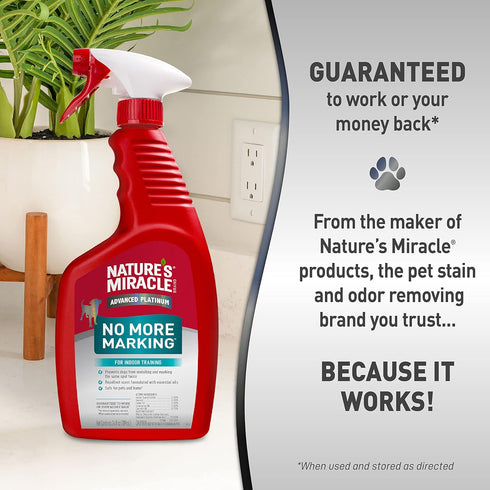 Nature's Miracle Advanced Platinum: 24 Ounces, Helps Discourage Repetitive Pet Marking