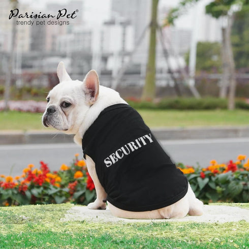 Parisian Pet Security Dog T-Shirt - Size S