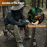 REDCAMP Tripod Hunting Chair for Blinds, Folding Lightweight Portable Fishing Chair for Adults Hunting Stools