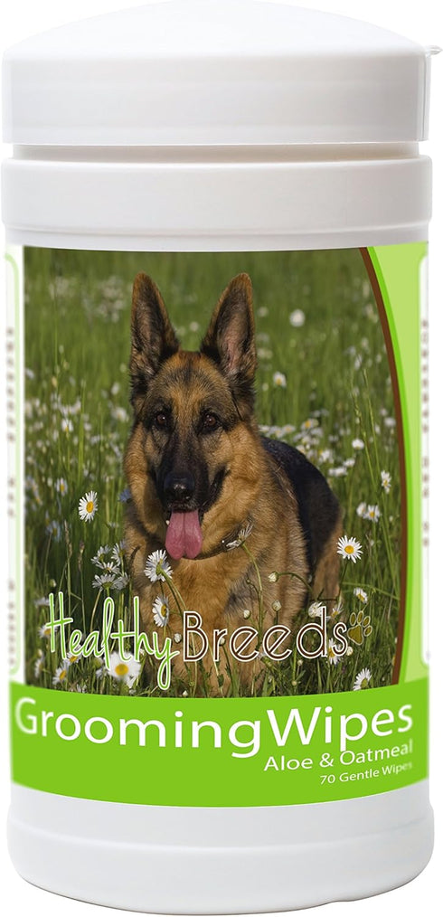 Healthy Breeds German Shepherd Grooming Wipes 70 Count