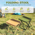 2025 hoehew Portable Stool for Mountaineering and Hiking, New Lightweight Foldable Stool with Carrying Bag, Outdoor
