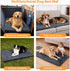 54"x 24.8", FURTIME Backseat Pet Bed Mat, Non-Slip Dog Bed for Car Back Seat, Washable Travel Pet Mat with Removable