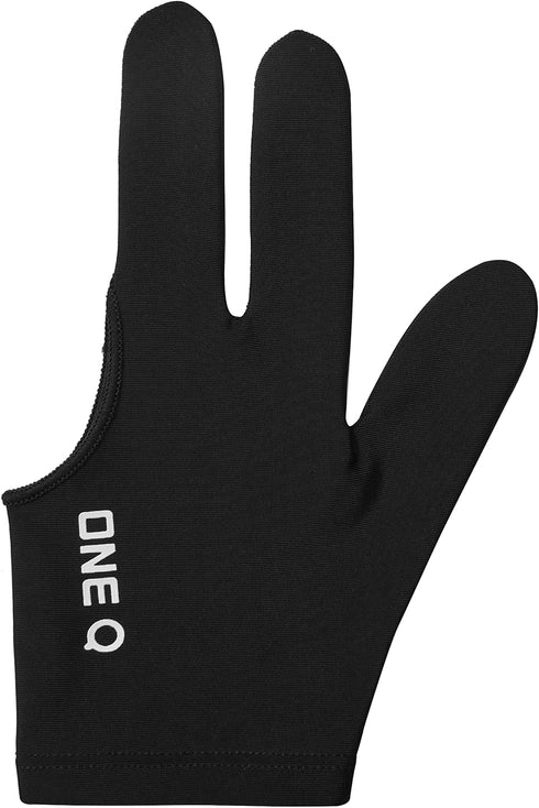 ONEQ 3 Fingers Billiard Gloves Snooker Cue Professional 3 Colors (Spandex) 5pcs/Set by ONSEAMIRO
