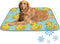 imiBBWQu Cooling Pad Duck Yellow Blue Drop Cooling Dog Mats Washable Pet Pad