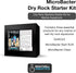 Brightwell Aquatics MicroBacter Dry Rock Bacteria Starter Kit for Aquariums