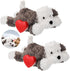 Liliful 2 Pack Puppy Heartbeat Toy Stuffed Puppy for Sleep Aid Plush