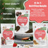Snout and Shell Hermit Crab Food Bundle Fruity Breakfast Blend, Crabby Bug Blend & Greensand Organic, High Protein