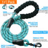 Reflective Dog Collar with Soft Neoprene, Breathable Adjustable Nylon for Small Medium Large Dogs (X-Small, Blue)
