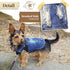 Cool Dog Jean Jacket for Small Medium Dogs, Puppy Outfits, Denim Coats for Boys Girls, Blue, XL (Suggest 12-16 lbs)