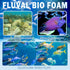 Fx4 FX5 FX6 (12 Packs) Podoy Foam Filter Pads Replacement Compatible with Fluval / Canister Filter, Aquarium Bio Sponge