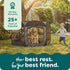 FurHaven Portable Pet Playpen for Dogs & Cats, Foldable Indoor Kitten Playpen with Mesh Sides, Pop Up Travel Dog Pen