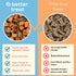 A Better Treat – Freeze Dried Salmon Dog Treats, Wild Caught, Gluten Free, High Protein, Diabetic Friendly