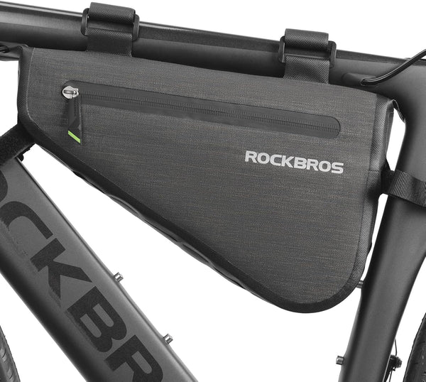 ROCKBROS 5L Waterproof Bike Frame Bag - Large Storage Under Frame