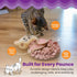 Catstages Snuffle Mat for Cats - Interactive Foraging Toy with Hidden Treats, Non-Slip Base, and Hunting Stimulation