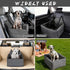 35 lbs, Memory Foam Dog Car Seat for Small/Medium Dogs,Travel Booster Seat for Dogs up to Washable Removable Cover