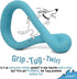 Nylabone Tuug Interactive Dog Toy for Dog Enrichment - Firm Yet Flexible Dog Tug Toy for Creative Play & Dog Exercise - Play Toy Not Intended for Chewing