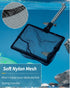 Pawfly Aquarium Fish Net - Extendable 9-24 Inch Long Handle for Betta Fish Tank, Small Koi Pond and Pool