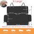 ANOSOSPECIAL Dog Car Seat Cover for Back Seat Cover for Kids, Waterproof X Large Rear Seat Protector for Pet Auto SUV