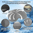 Kayak Seat Cushion, Thicken Anti Slip Waterproof Gel Pad, Portable Canoe Rowing Rubber Dinghy for Kayak Accessories