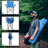 Set 2, 275lbs HaSteeL Foldable Camping Chair of Folding Camp Chairs & Carrying Bags for Adults, Portable for Lawn